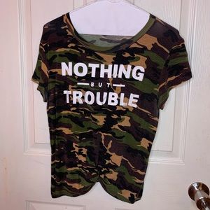 Army short sleeve top